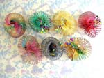 Beauty fashion hair supplies wholesale distributor imporst Slinky style womens hair accessory in bright colors from China 