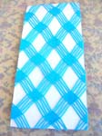 Fashion accessory apparel factory wholesale store. Sexy, large holed, womens fishnet stockings in blue
