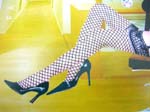 Womens beauty wear exchange dealer supplies wholesale Sexy thigh high fishnet stockings with decorative band