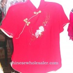 chinese-dress-embroidered-silk, Chinese products, Chinese Clothing