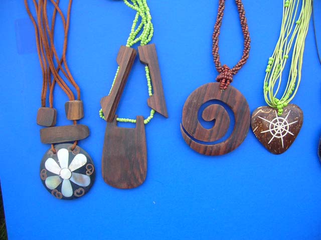 Fashion direct wholesale jewellery - Stylish Balinese indonesian fashion wood and bead necklaces