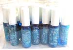 China manufacture exporting comapny distributing Blue glitter nail polisher.