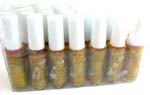 China Online wholesaler supplies nail polish for retail sale. Gold glitter nail polish.