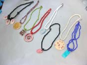 Resin stone fashion beaded necklace, choose and picked by our officer