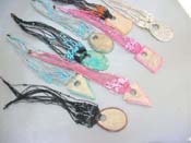 Natural stone stone beaded necklace
