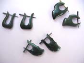 Stick horn earring