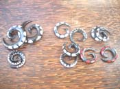 Mix theme horn earring