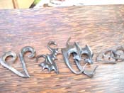 Mix theme horn earring