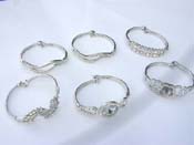 Clear cz quality fashion bangle