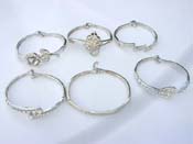 Clear cz quality fashion bangle