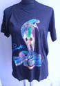 Assorted animal's print black T-shirt,